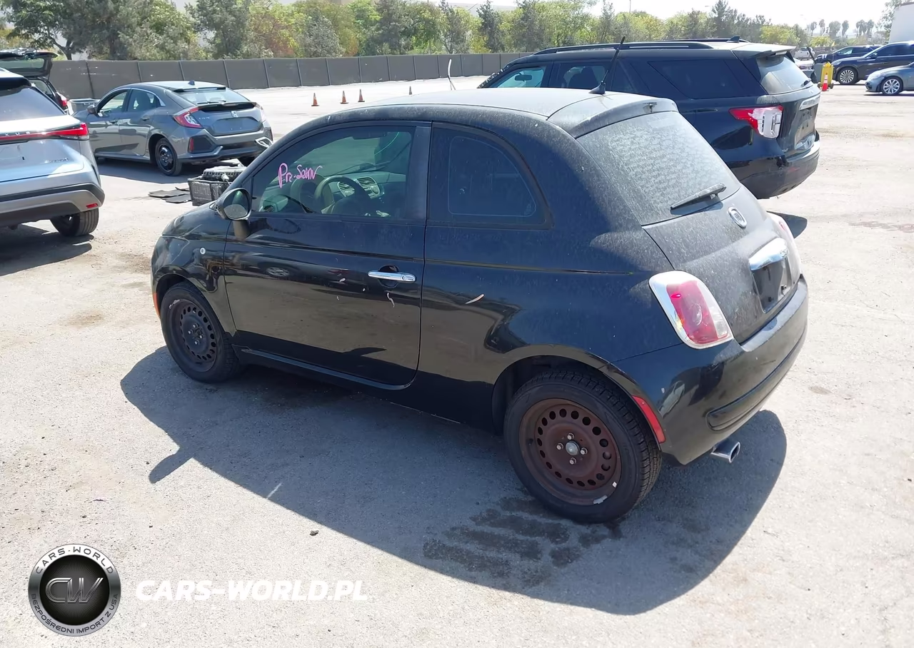 2012 Fiat 500 Pop VIN:3C3CFFARXCT339694 - 3