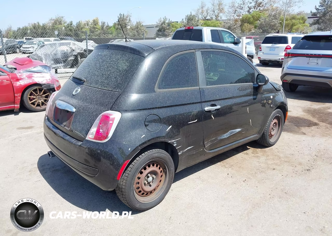 2012 Fiat 500 Pop VIN:3C3CFFARXCT339694 - 4