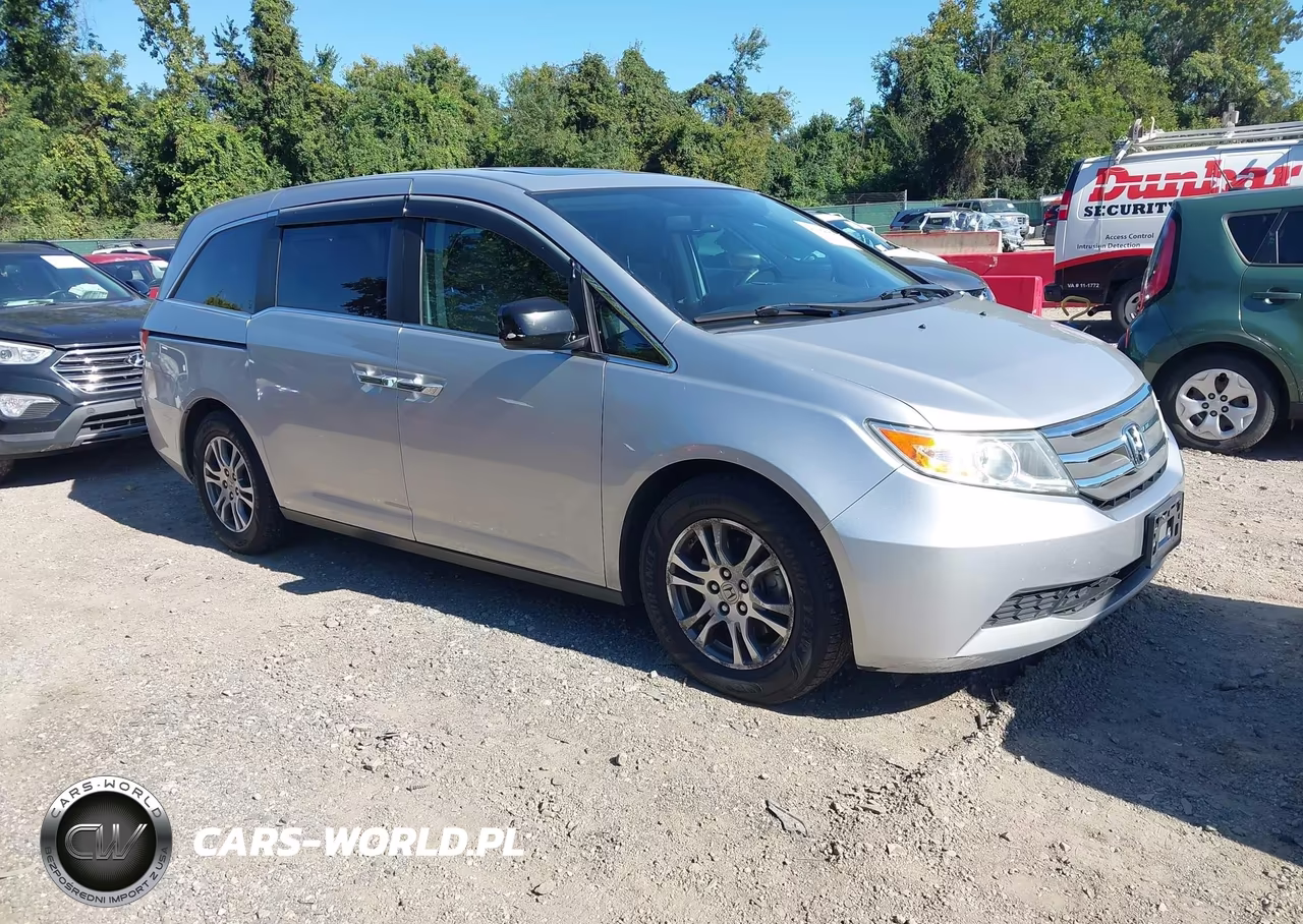 2013 Honda Odyssey Ex-L VIN:5FNRL5H60DB068472 - 1