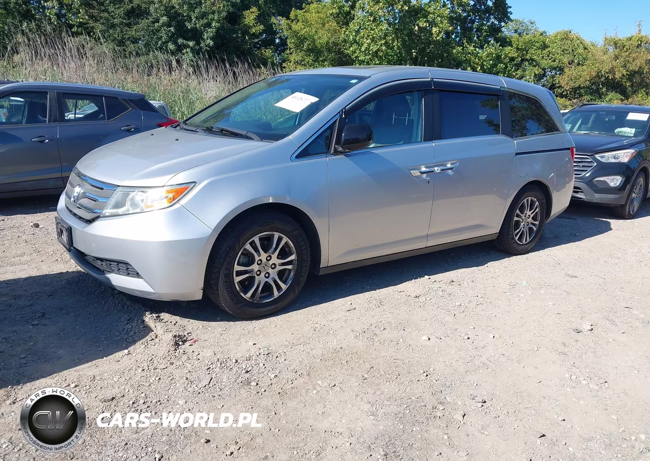 2013 Honda Odyssey Ex-L VIN:5FNRL5H60DB068472 - 2