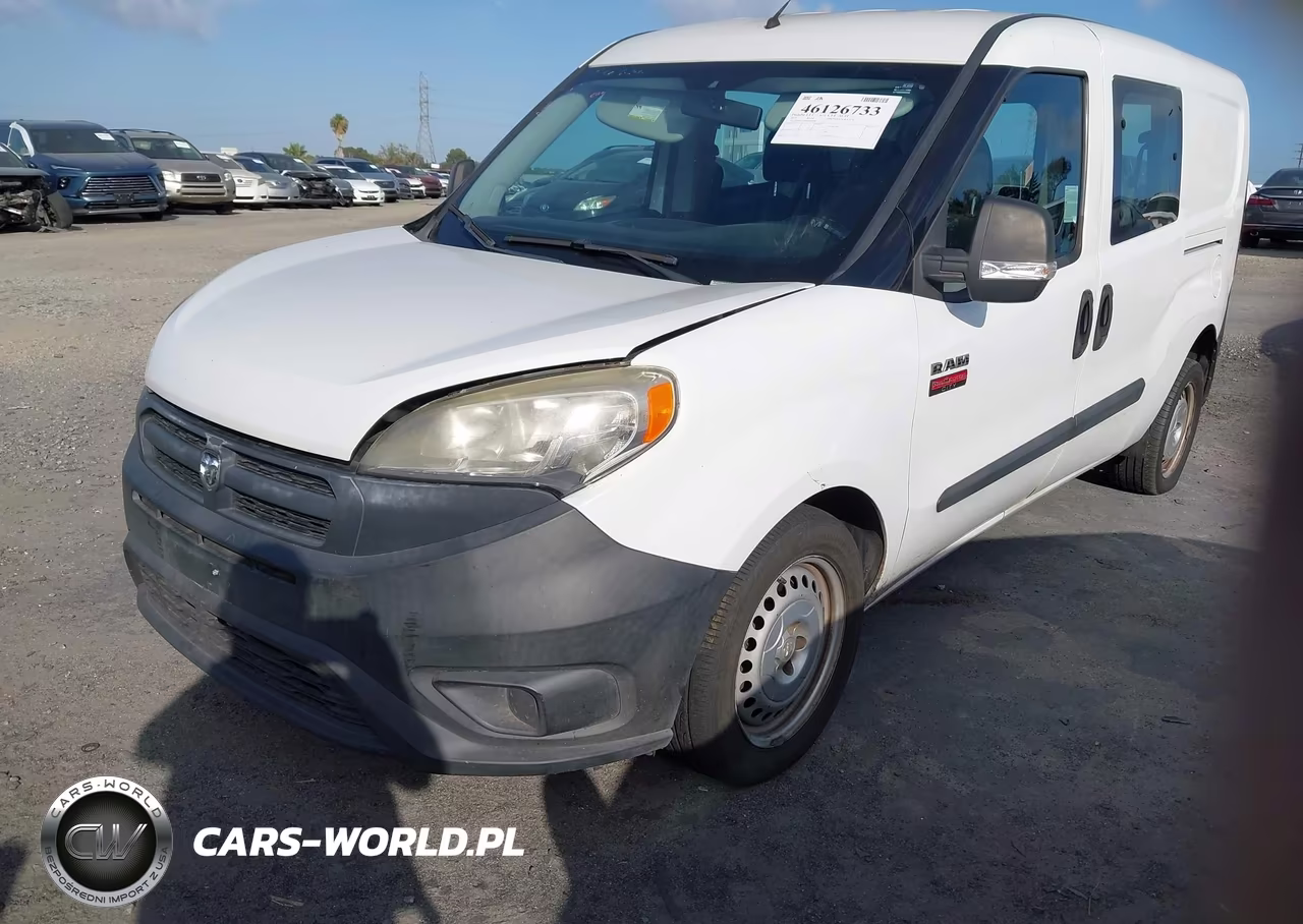 2017 Ram Promaster City Tradesman VIN:ZFBERFAB0H6E02890 - 2