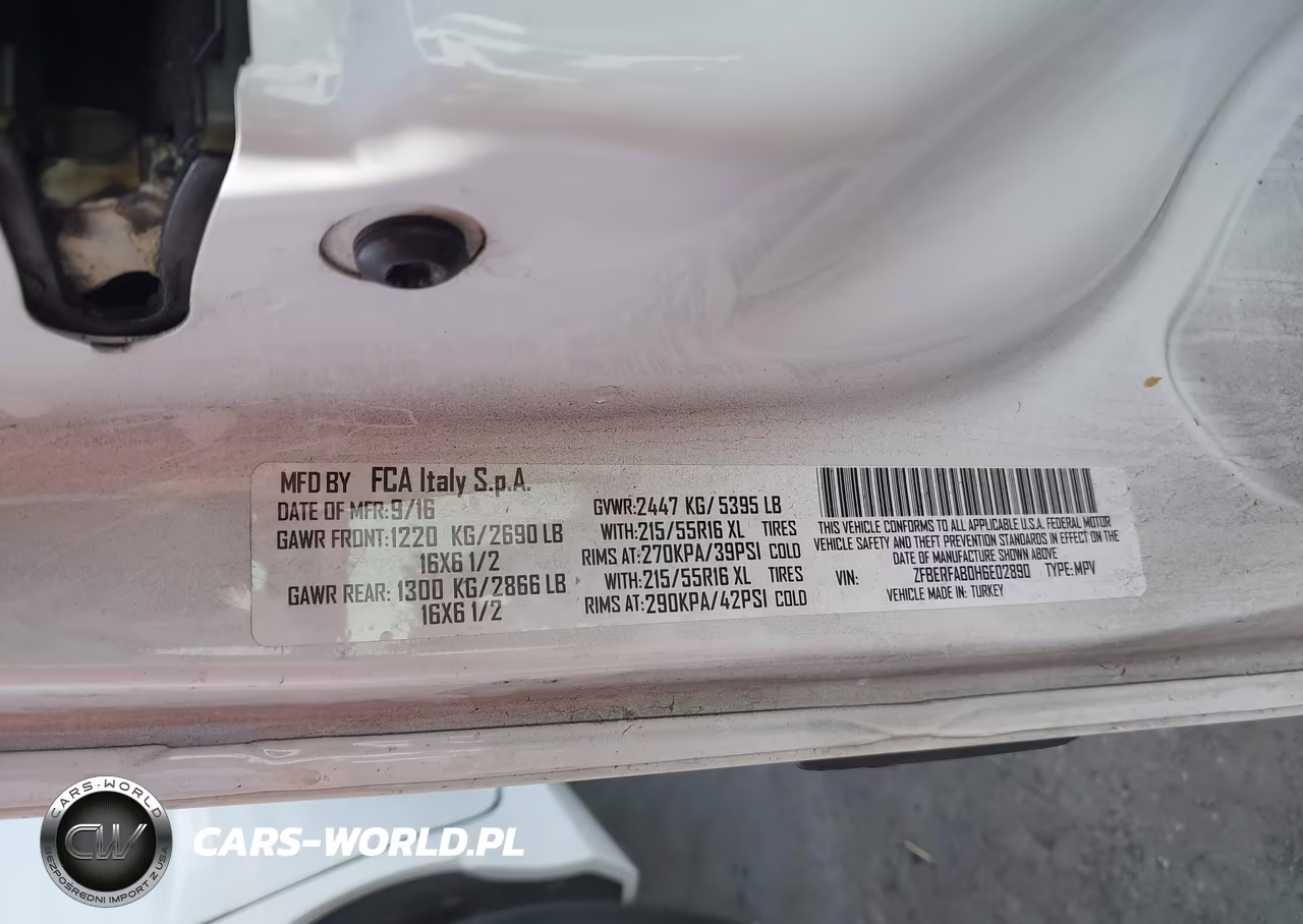 2017 Ram Promaster City Tradesman VIN:ZFBERFAB0H6E02890 - 9