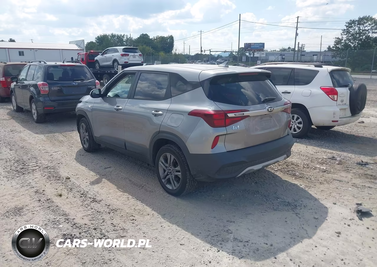2021 Kia Seltos Lx VIN:KNDEPCAA2M7189290 - 3