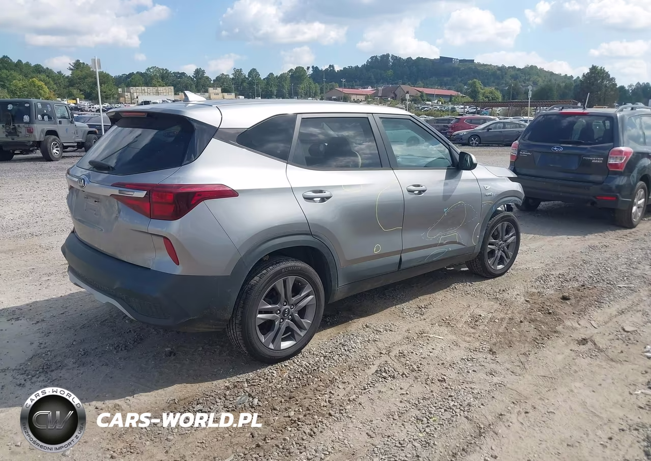 2021 Kia Seltos Lx VIN:KNDEPCAA2M7189290 - 4