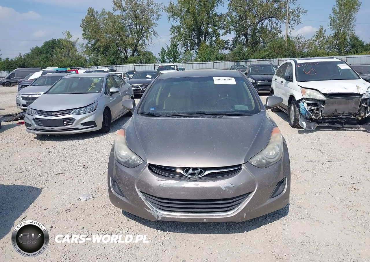 2013 Hyundai Elantra Gls VIN:5NPDH4AE1DH398419 - 12
