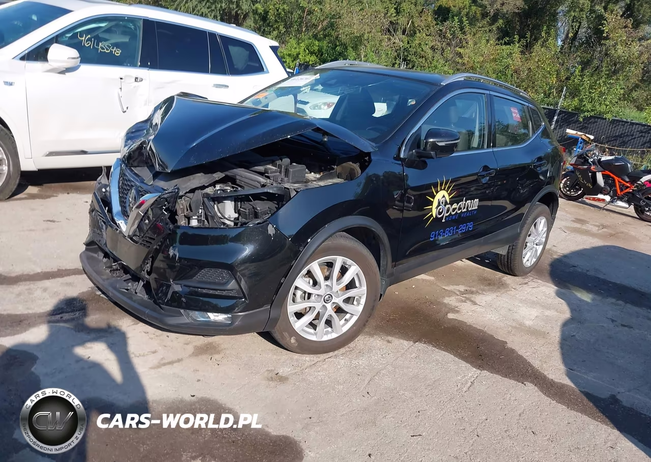 2021 Nissan Rogue Sport Sv Fwd Xtronic Cvt VIN:JN1BJ1BV8MW569415 - 2