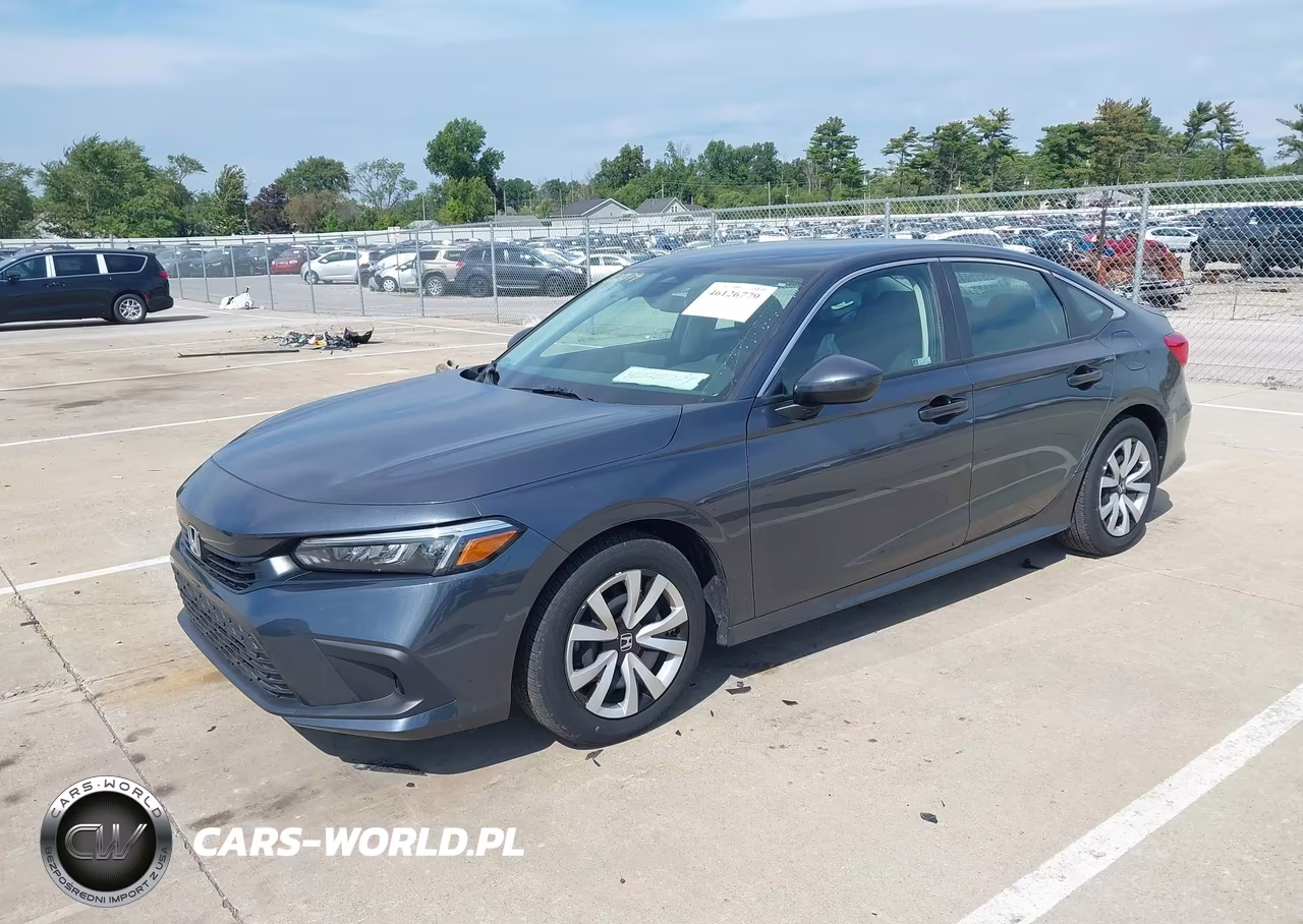 2024 Honda Civic Lx VIN:2HGFE2F25RH500326 - 2