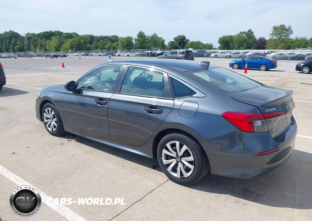 2024 Honda Civic Lx VIN:2HGFE2F25RH500326 - 3