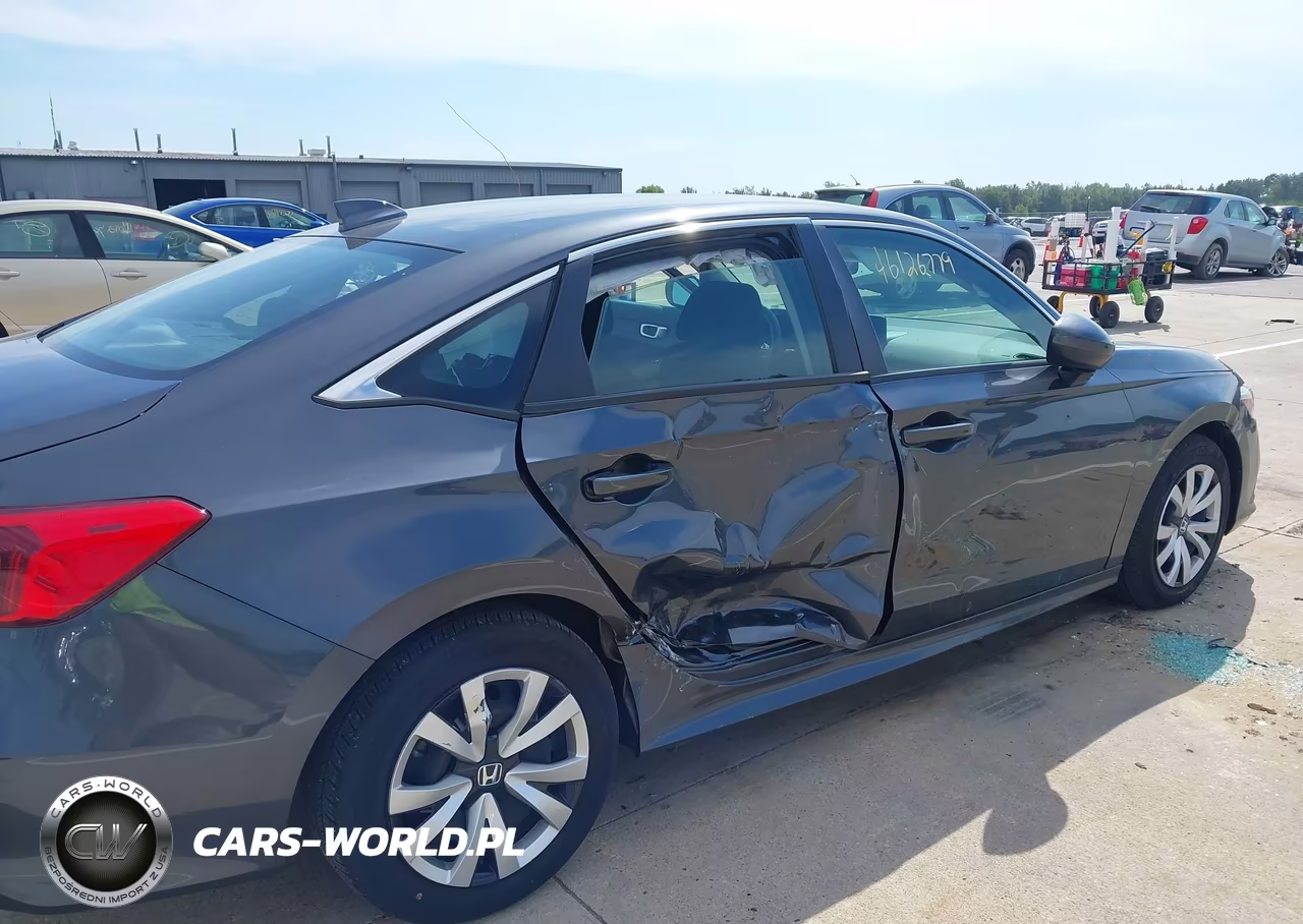 2024 Honda Civic Lx VIN:2HGFE2F25RH500326 - 6