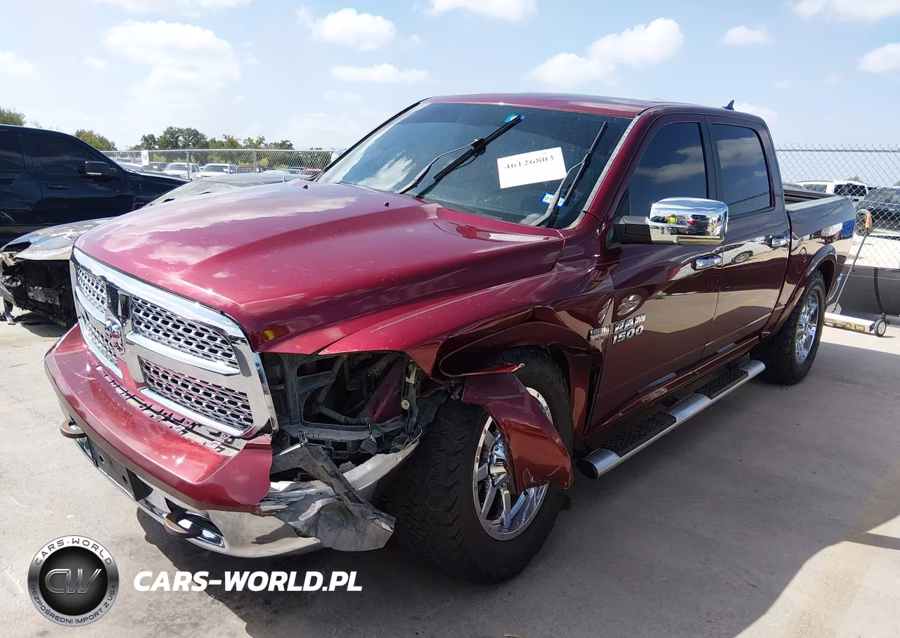 2017 Ram 1500 Laramie 4X4 5'7 Box VIN:1C6RR7NT1HS567009 - 2