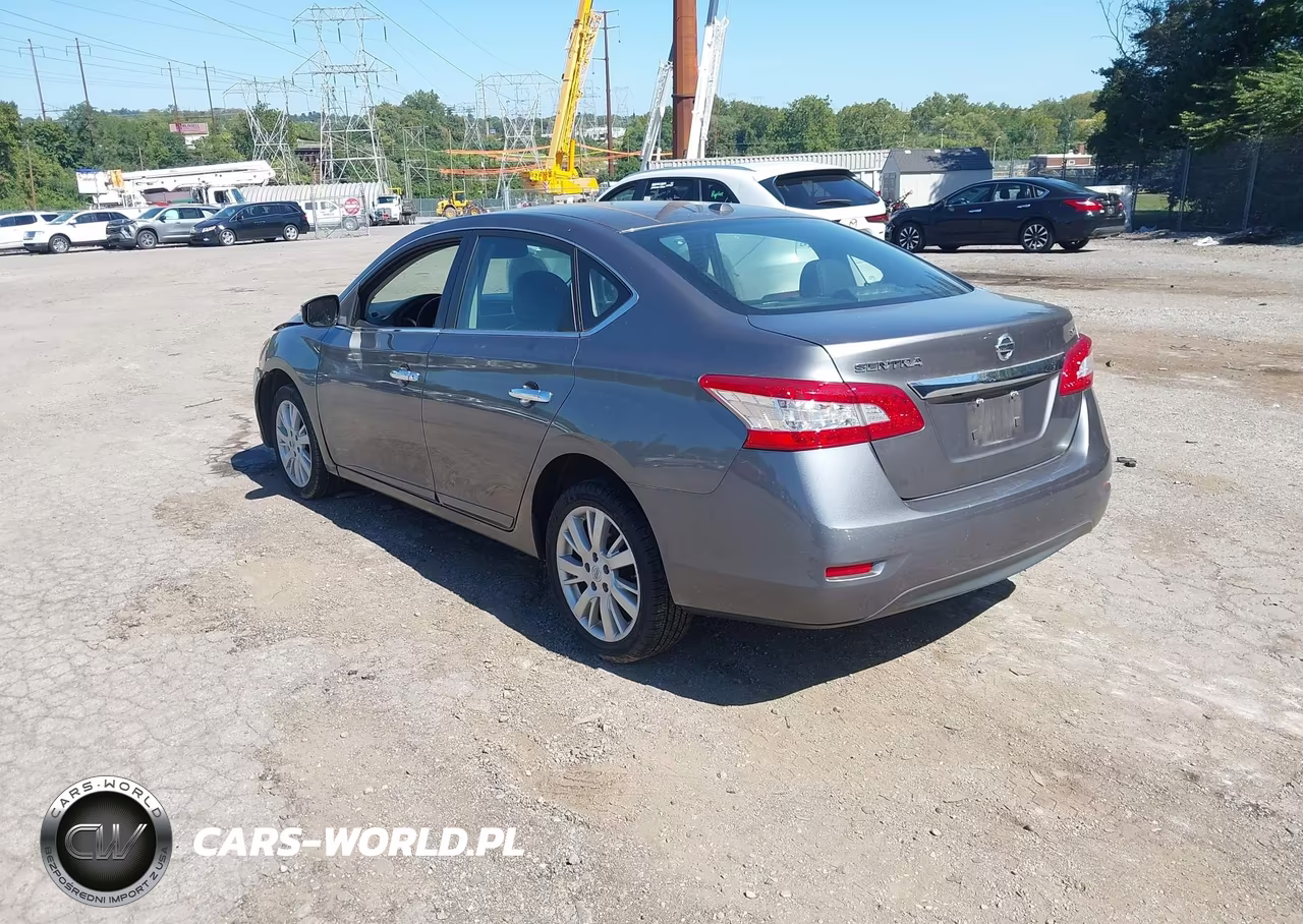 2015 Nissan Sentra Sl VIN:3N1AB7AP6FY353251 - 3