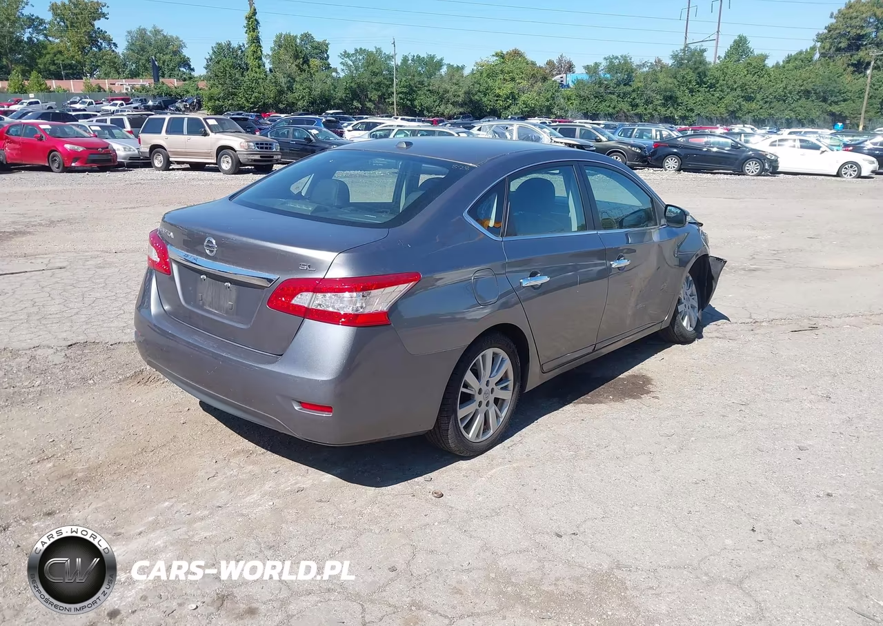 2015 Nissan Sentra Sl VIN:3N1AB7AP6FY353251 - 4