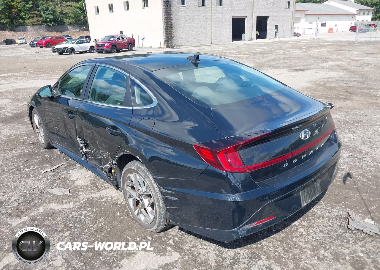 2020 Hyundai Sonata Sel VIN:5NPEL4JA9LH001974 - 3