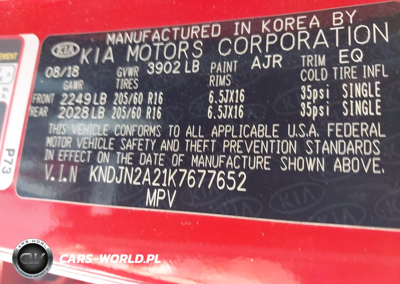2019 Kia Soul VIN:KNDJN2A21K7677652 - 9