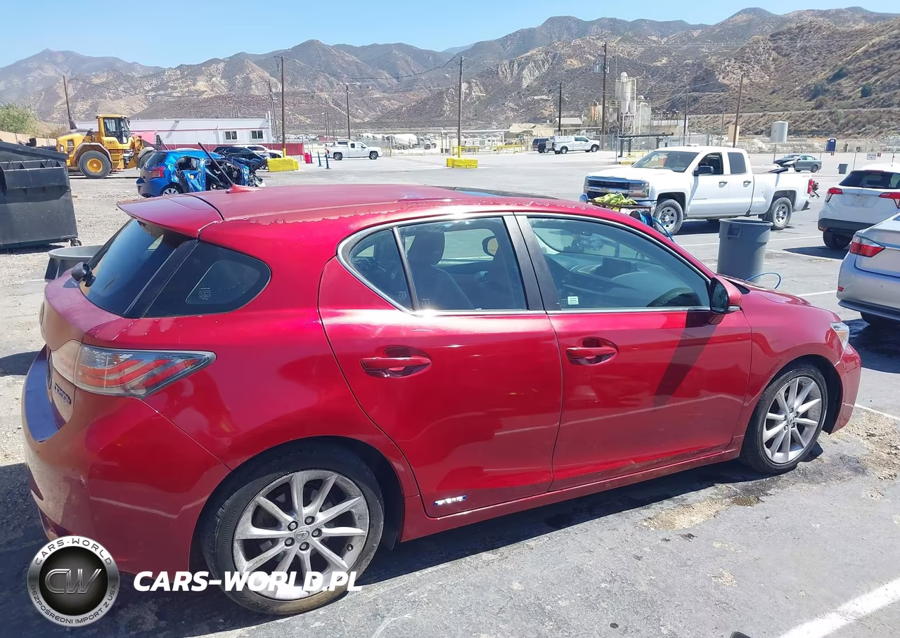 2012 Lexus Ct 200H Premium VIN:JTHKD5BH0C2088293 - 13