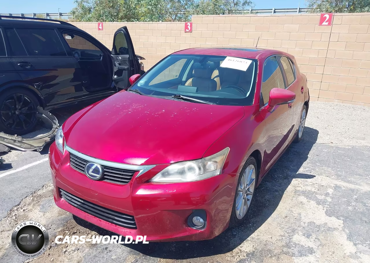2012 Lexus Ct 200H Premium VIN:JTHKD5BH0C2088293 - 2