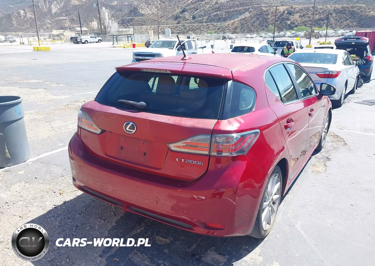 2012 Lexus Ct 200H Premium VIN:JTHKD5BH0C2088293 - 4