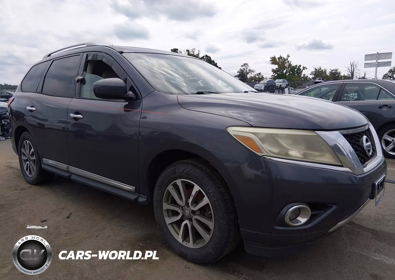 2013 Nissan Pathfinder Sl VIN:5N1AR2MMXDC649761 - 1