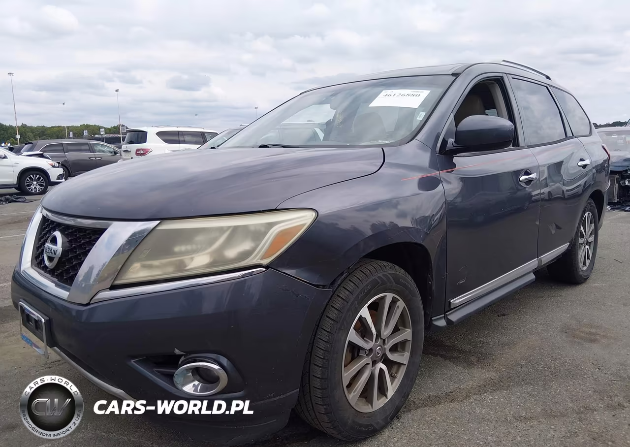 2013 Nissan Pathfinder Sl VIN:5N1AR2MMXDC649761 - 2