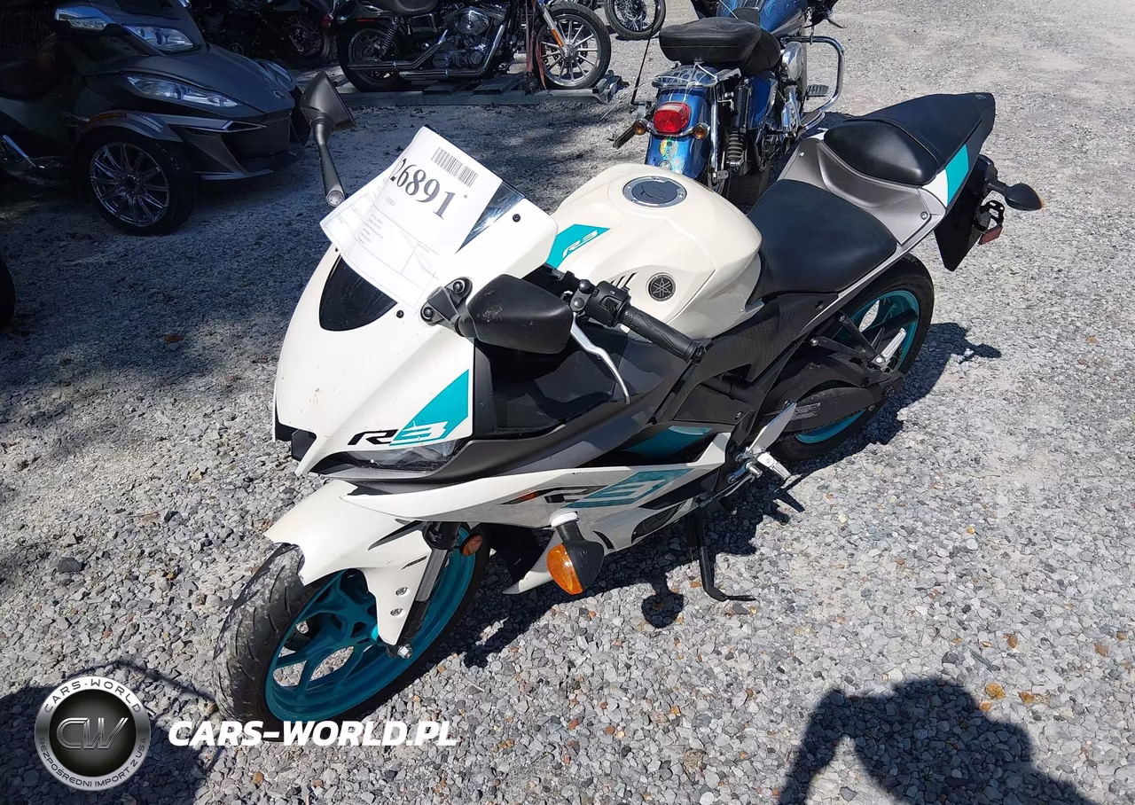 2024 Yamaha Yzfr3 A VIN:MH3RH18Y2RK014145 - 2