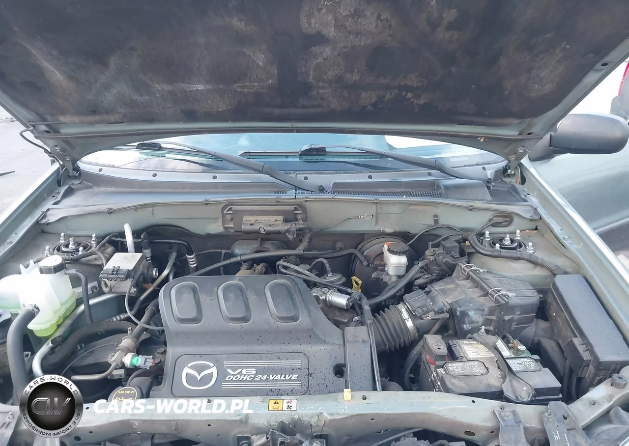 2003 Mazda Tribute Lx V6 VIN:4F2YZ04143KM12443 - 10