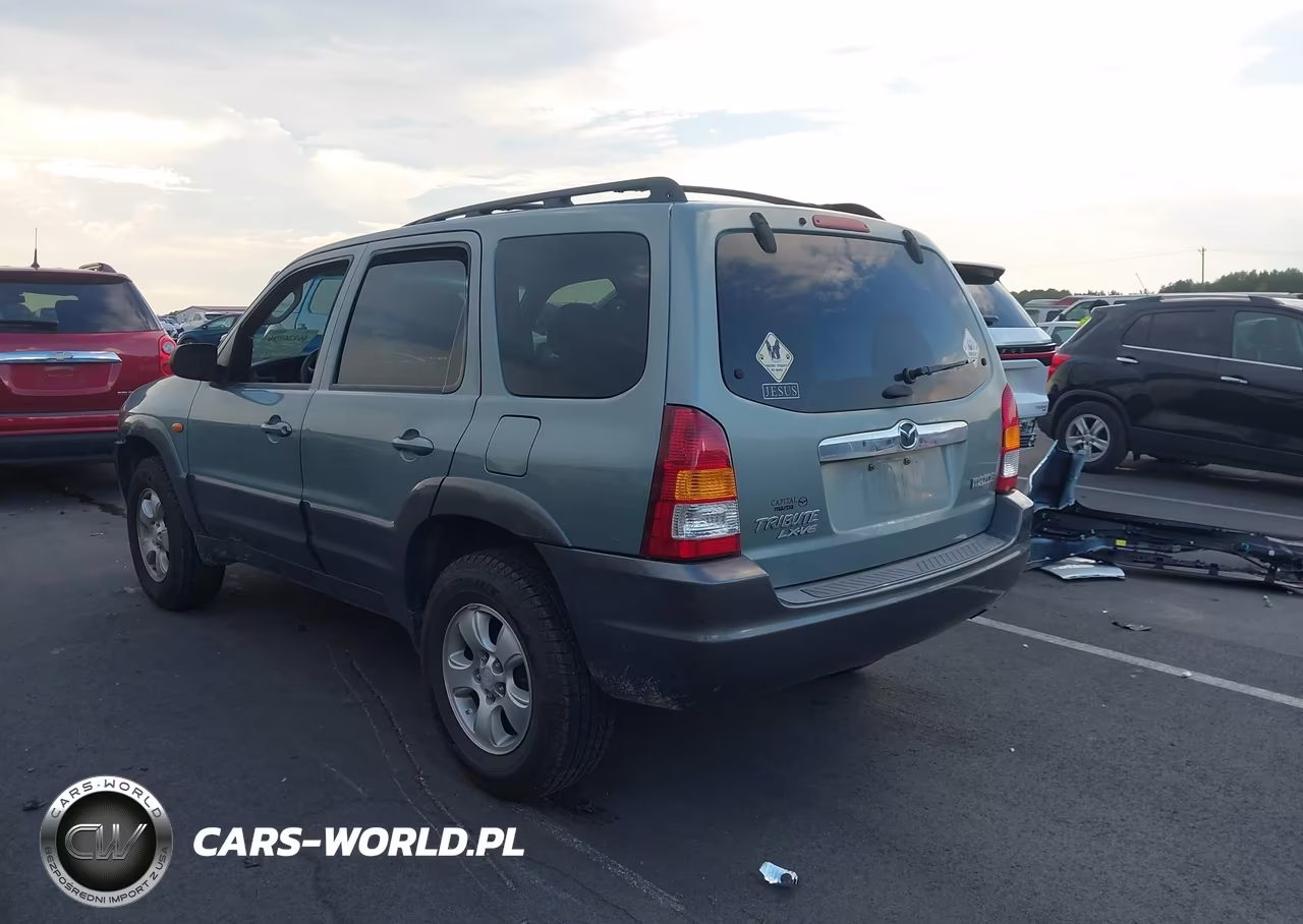 2003 Mazda Tribute Lx V6 VIN:4F2YZ04143KM12443 - 3