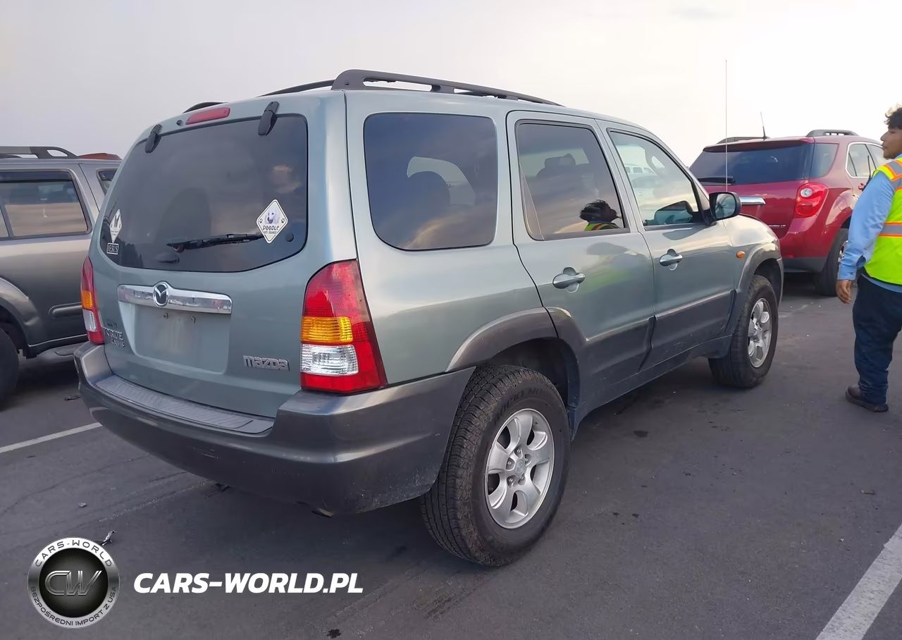 2003 Mazda Tribute Lx V6 VIN:4F2YZ04143KM12443 - 4