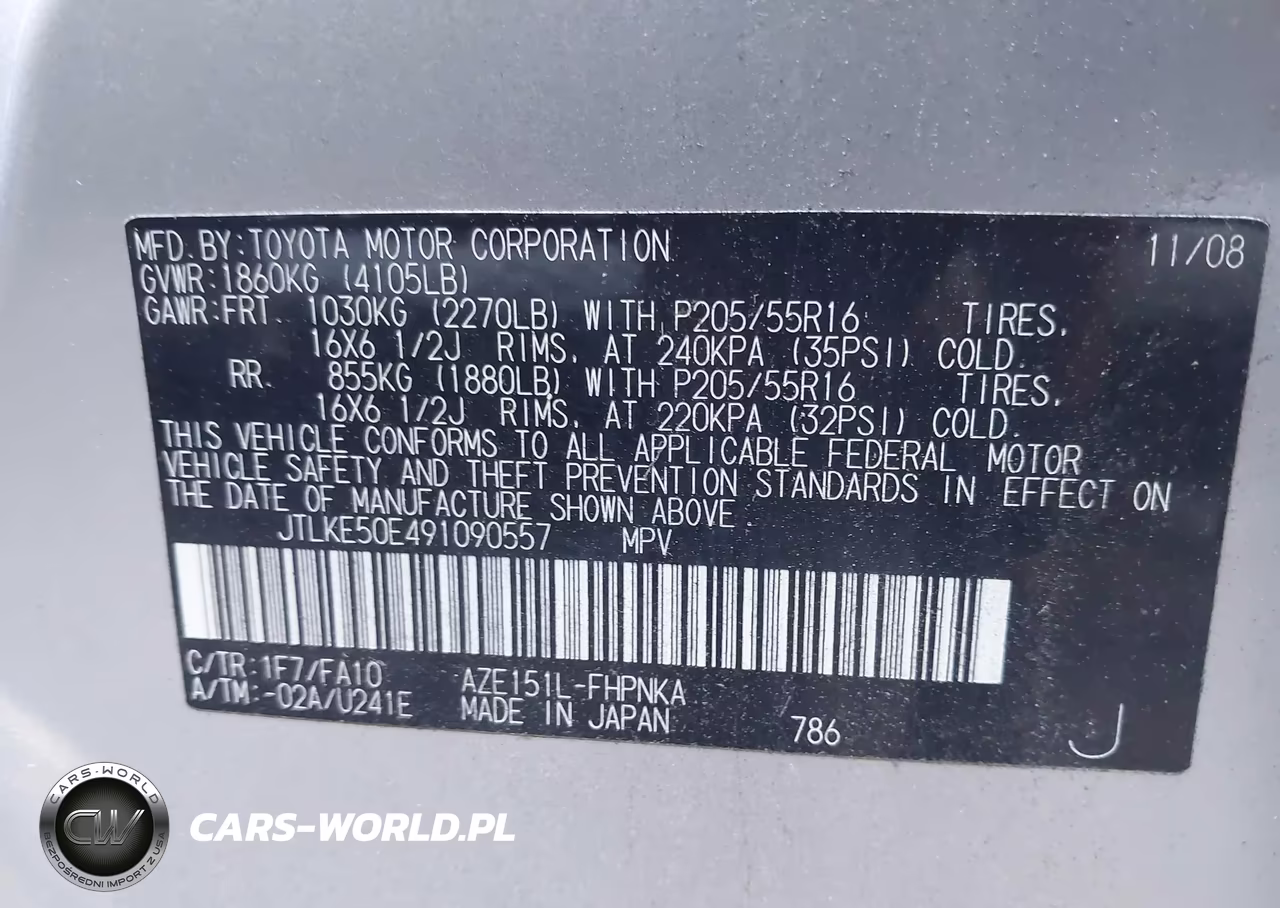 2009 Scion Xb VIN:JTLKE50E491090557 - 9