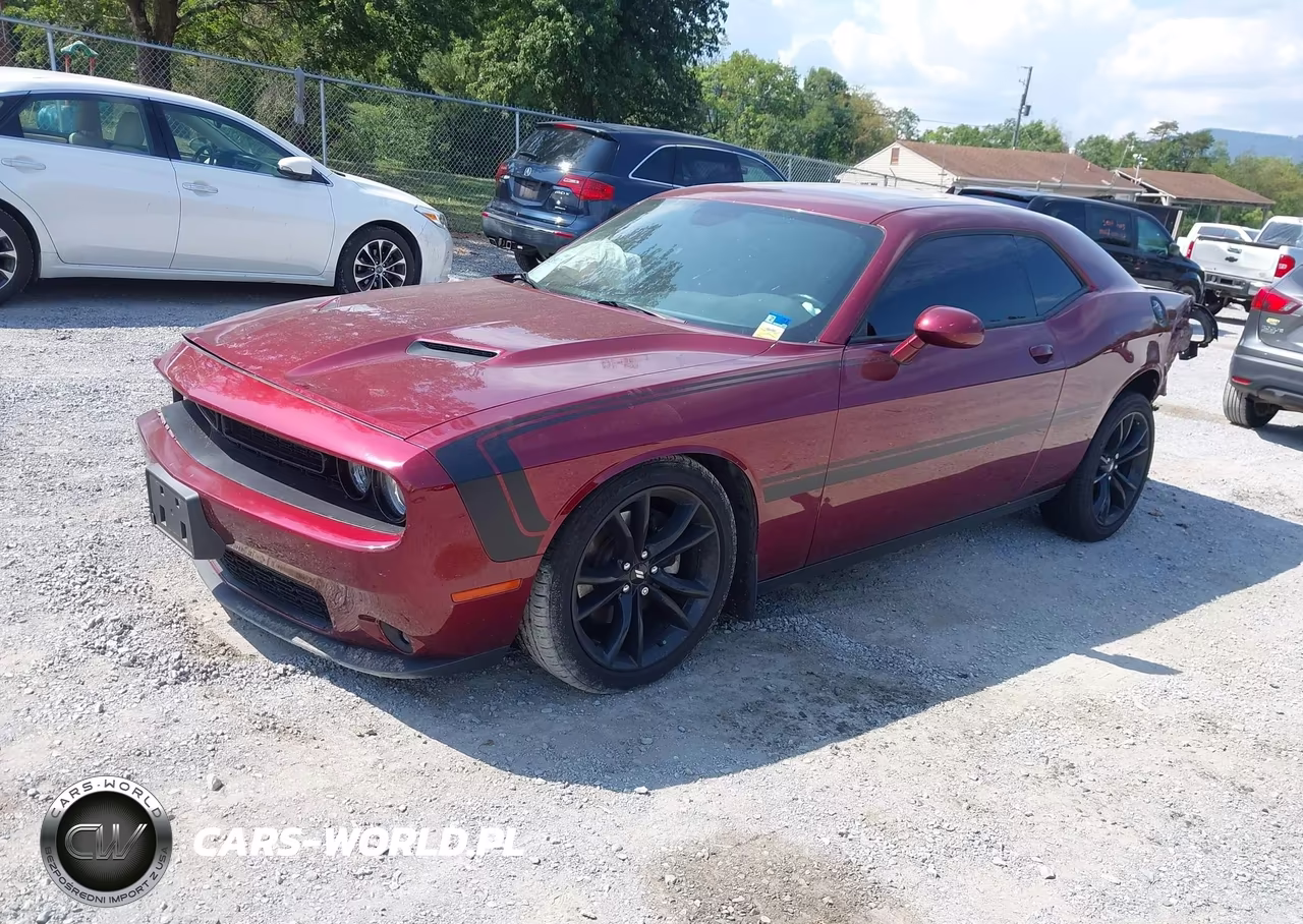2018 Dodge Challenger Sxt Plus VIN:2C3CDZAG6JH318207 - 2