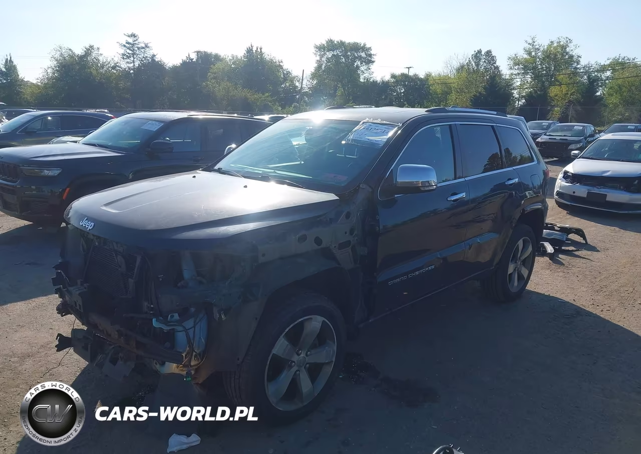 2014 Jeep Grand Cherokee Overland VIN:1C4RJFCG8EC209590 - 2