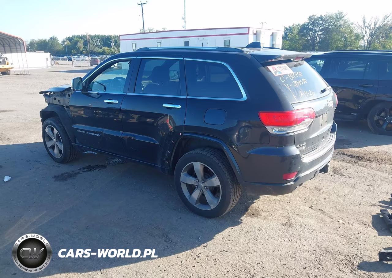 2014 Jeep Grand Cherokee Overland VIN:1C4RJFCG8EC209590 - 3