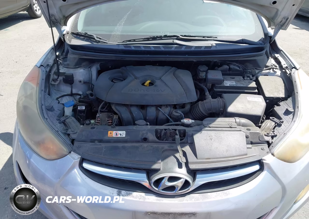 2012 Hyundai Elantra Gls (Ulsan Plant) VIN:KMHDH4AE6CU246605 - 10