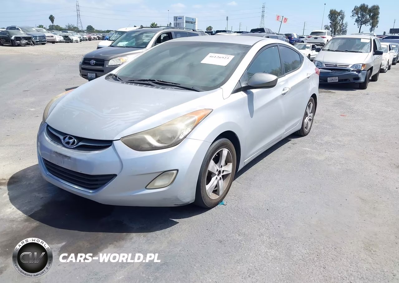 2012 Hyundai Elantra Gls (Ulsan Plant) VIN:KMHDH4AE6CU246605 - 2