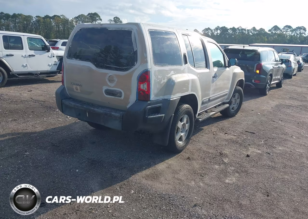 2005 Nissan Xterra S VIN:5N1AN08UX5C627867 - 4