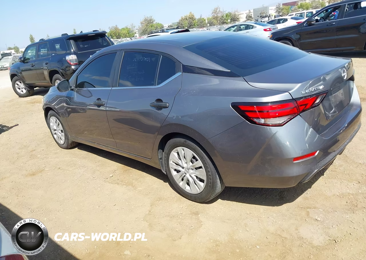 2024 Nissan Sentra S Xtronic Cvt VIN:3N1AB8BV3RY320103 - 3