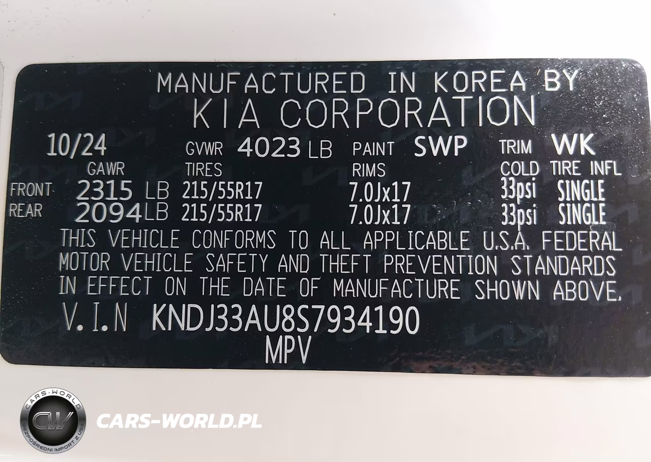 2025 Kia Soul Ex VIN:KNDJ33AU8S7934190 - 9