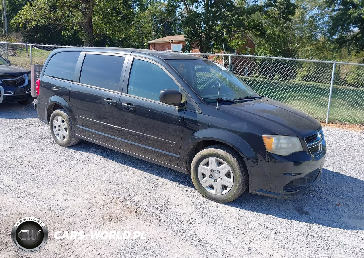 2012 Dodge Grand Caravan Se-Avp VIN:2C4RDGBG4CR194962 - 1