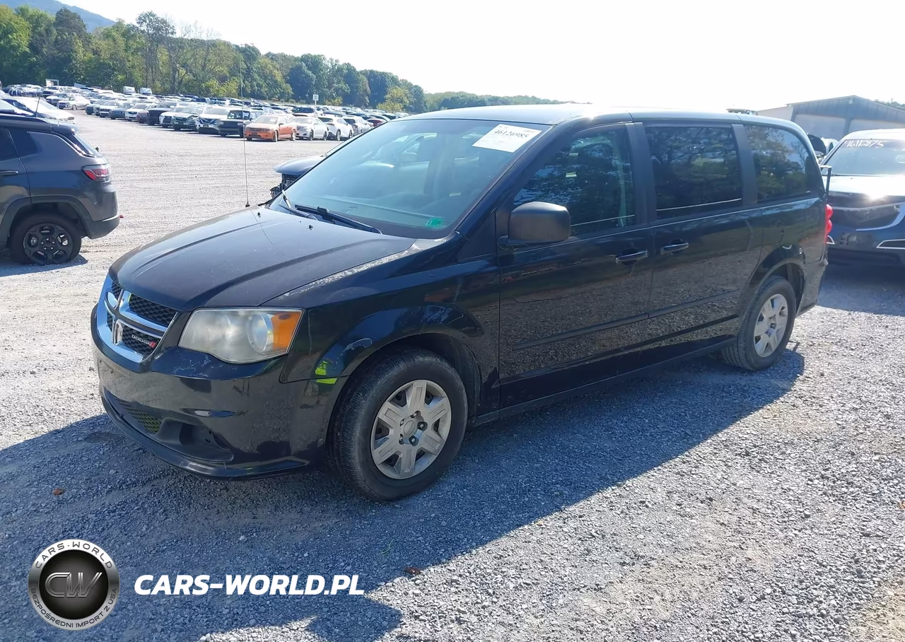 2012 Dodge Grand Caravan Se-Avp VIN:2C4RDGBG4CR194962 - 2