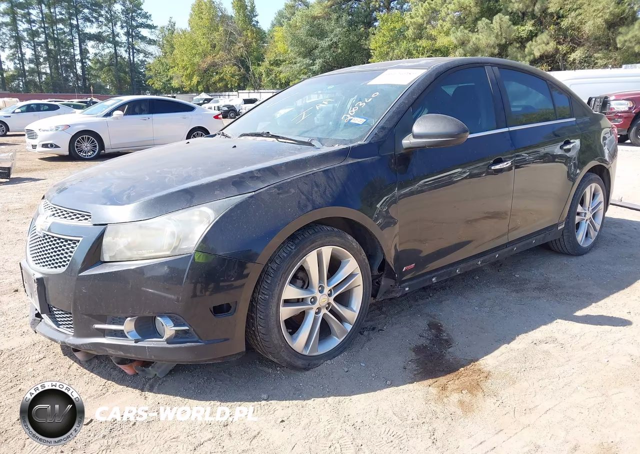 2011 Chevrolet Cruze Ltz VIN:1G1PH5S95B7200360 - 2