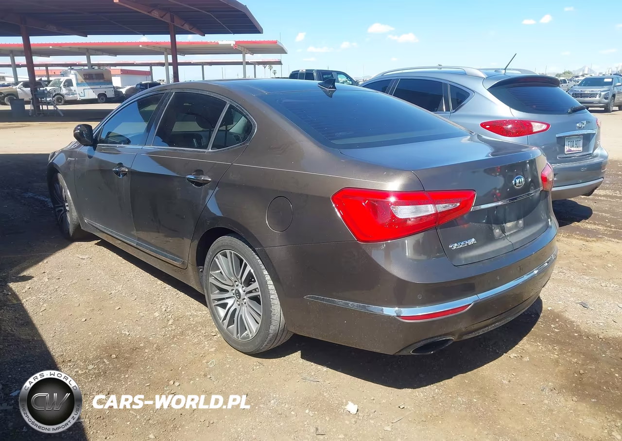 2014 Kia Cadenza Premium VIN:KNALN4D73E5134618 - 3