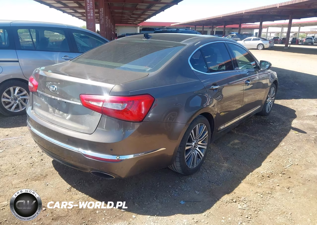2014 Kia Cadenza Premium VIN:KNALN4D73E5134618 - 4