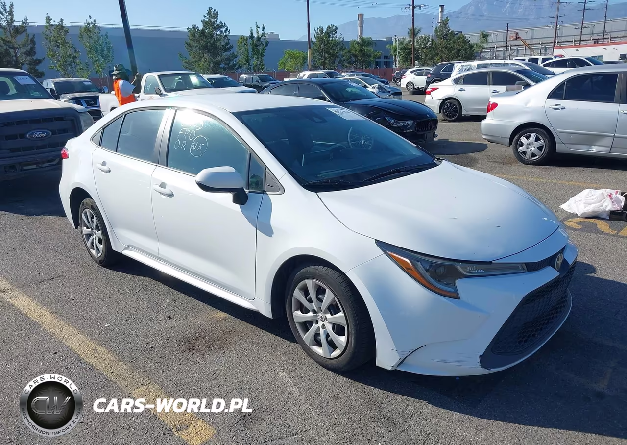 2021 Toyota Corolla Le VIN:5YFEPMAE0MP153511 - 1