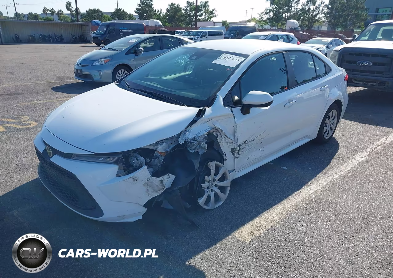 2021 Toyota Corolla Le VIN:5YFEPMAE0MP153511 - 2