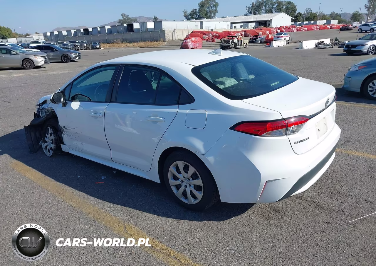 2021 Toyota Corolla Le VIN:5YFEPMAE0MP153511 - 3