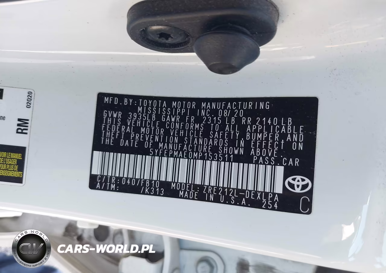 2021 Toyota Corolla Le VIN:5YFEPMAE0MP153511 - 9