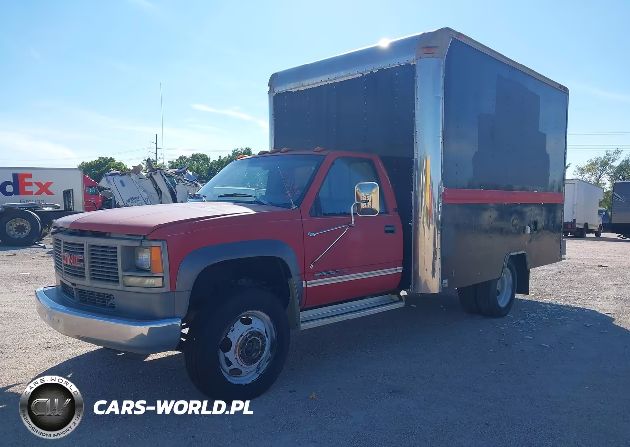 1991 GMC Sierra C3500 Heavy Duty VIN:1GDKC34N4MJ508166 - 2