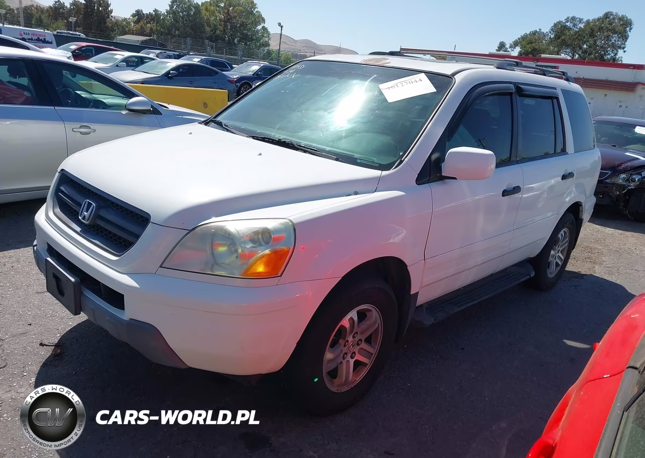 2005 Honda Pilot Ex-L VIN:2HKYF185X5H561453 - 2