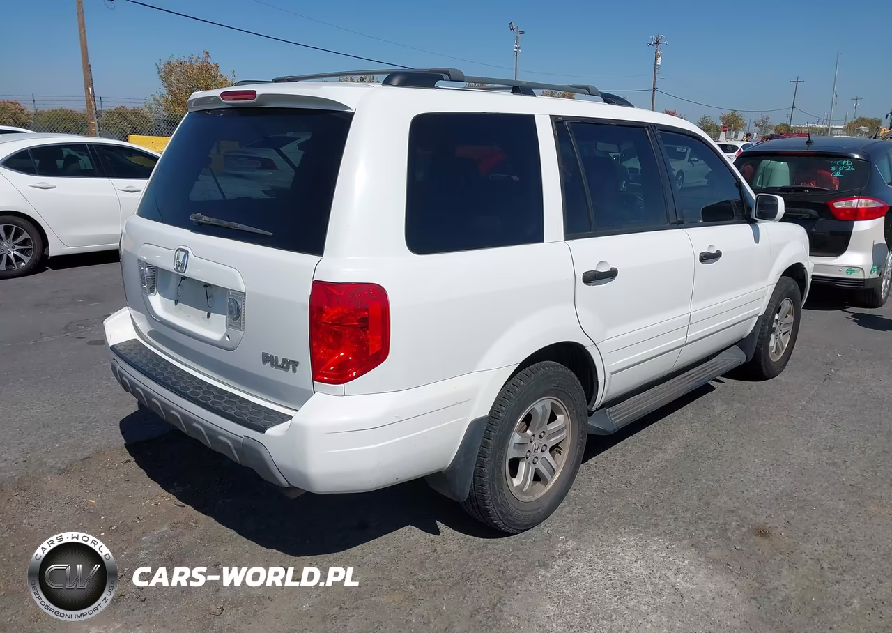 2005 Honda Pilot Ex-L VIN:2HKYF185X5H561453 - 4