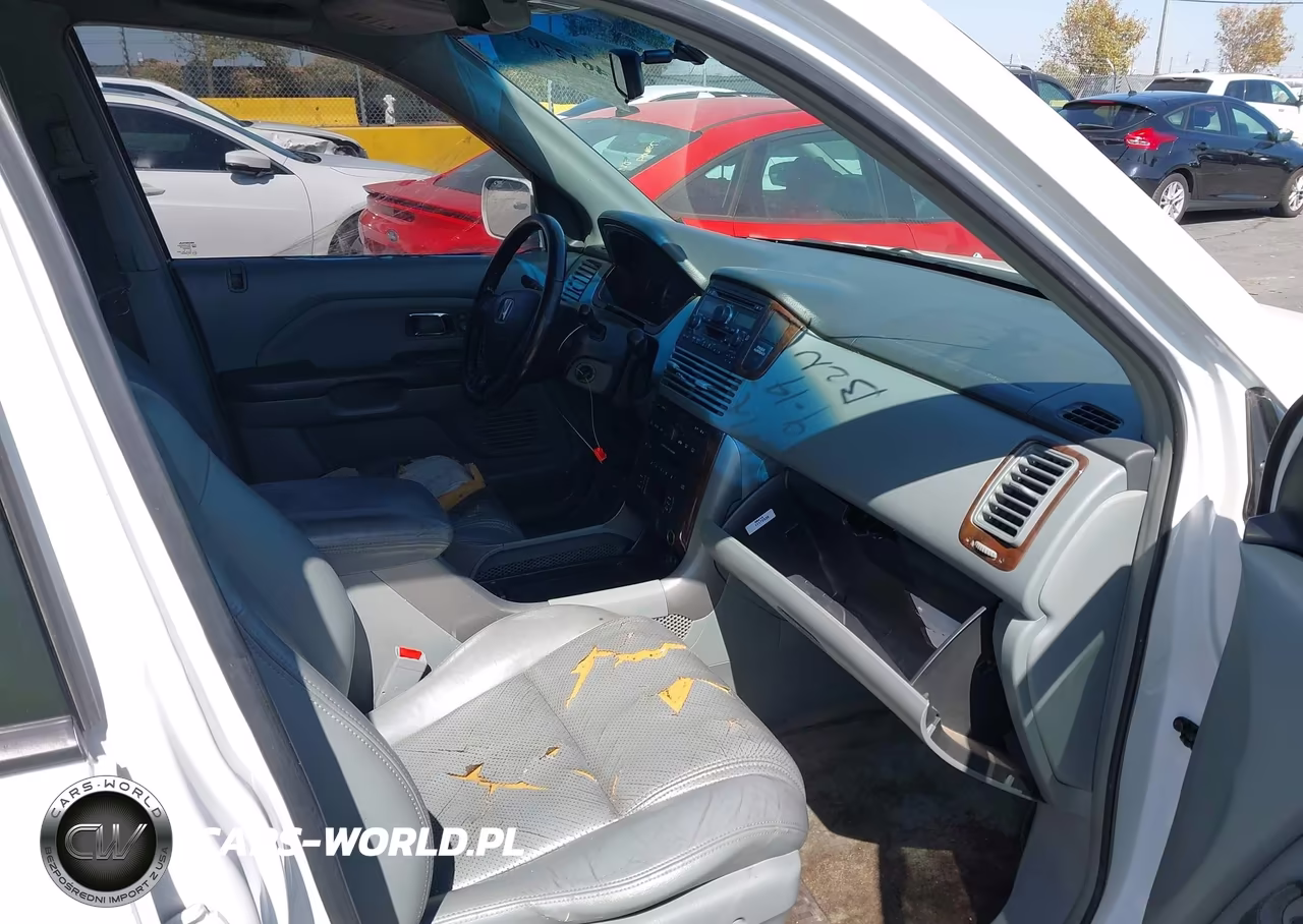 2005 Honda Pilot Ex-L VIN:2HKYF185X5H561453 - 5