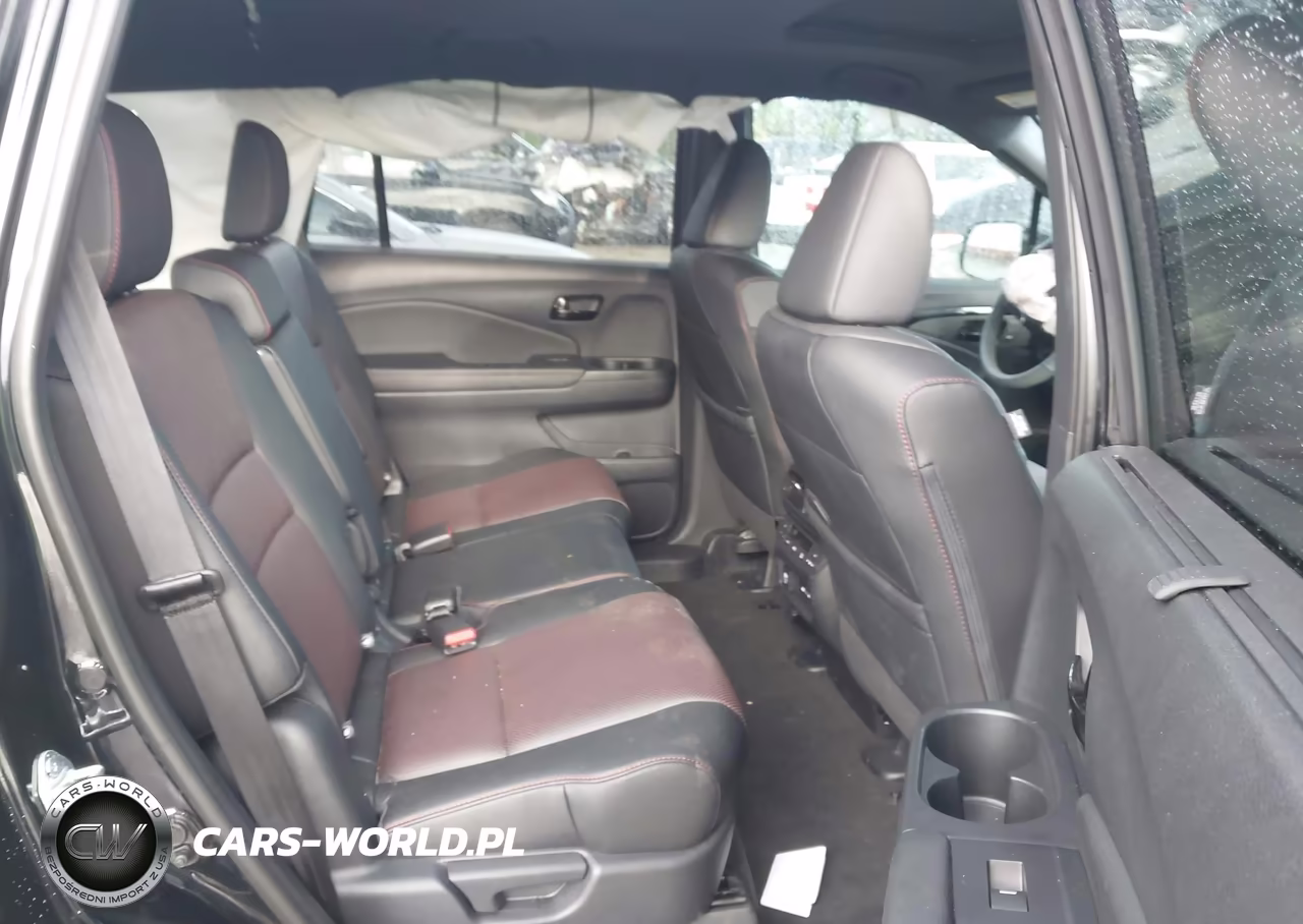 2024 Honda Passport Awd Black VIN:5FNYF8H83RB023975 - 8